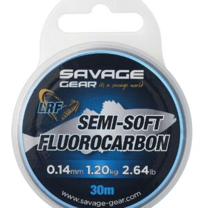Savage Gear Fluorocarbon Semi Soft LRF Clear 30 m